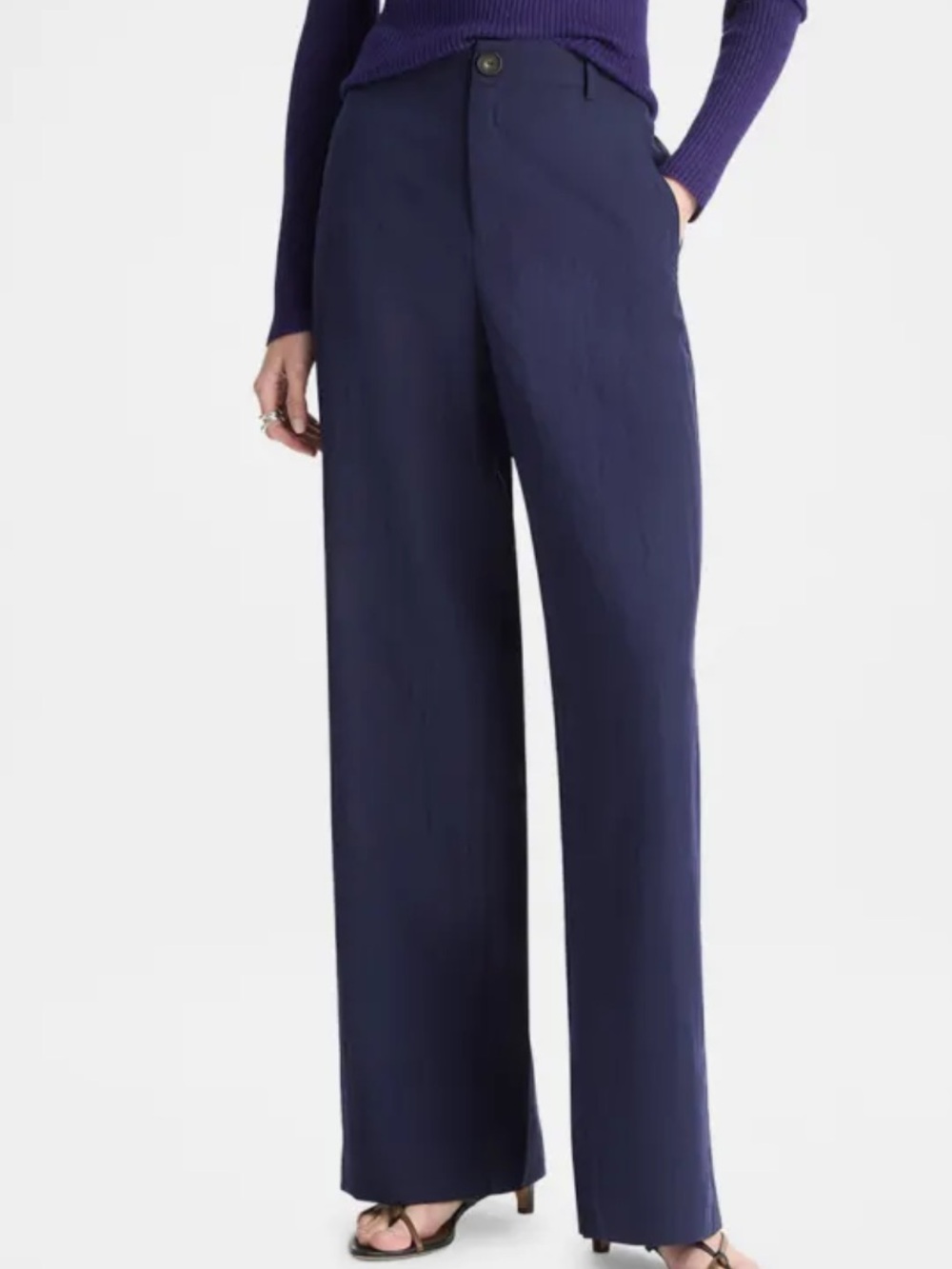 Vince high-rise relaxed utility pants